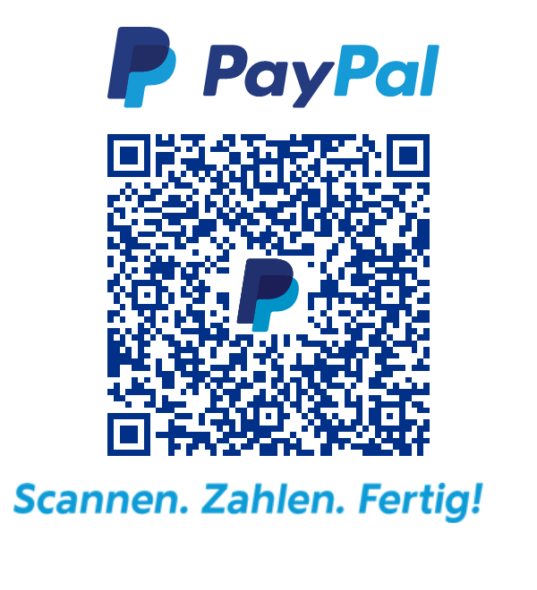 Ab sofort Zahlung per PayPal möglich!