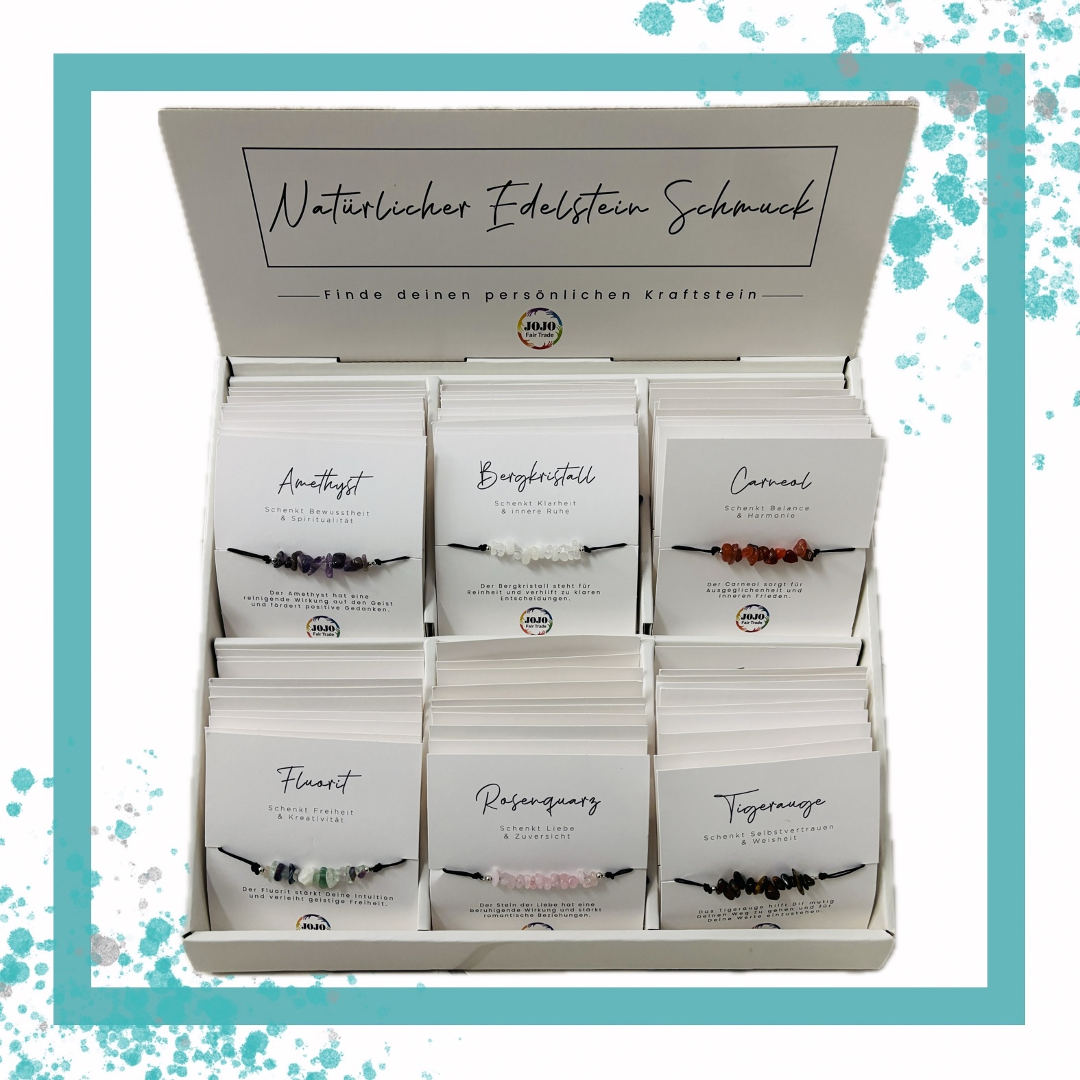 💎 Neu eingetroffen: Edelstein-Splitterarmbänder – entdecken Sie Ihren Lieblingsstein 💎