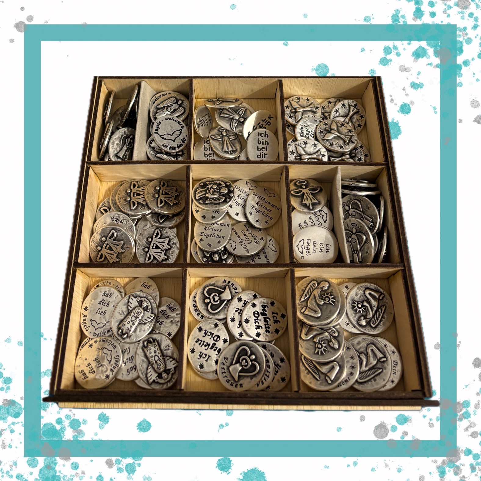 ✨ Neu bei uns im Sortiment: Engels-Münzen ✨