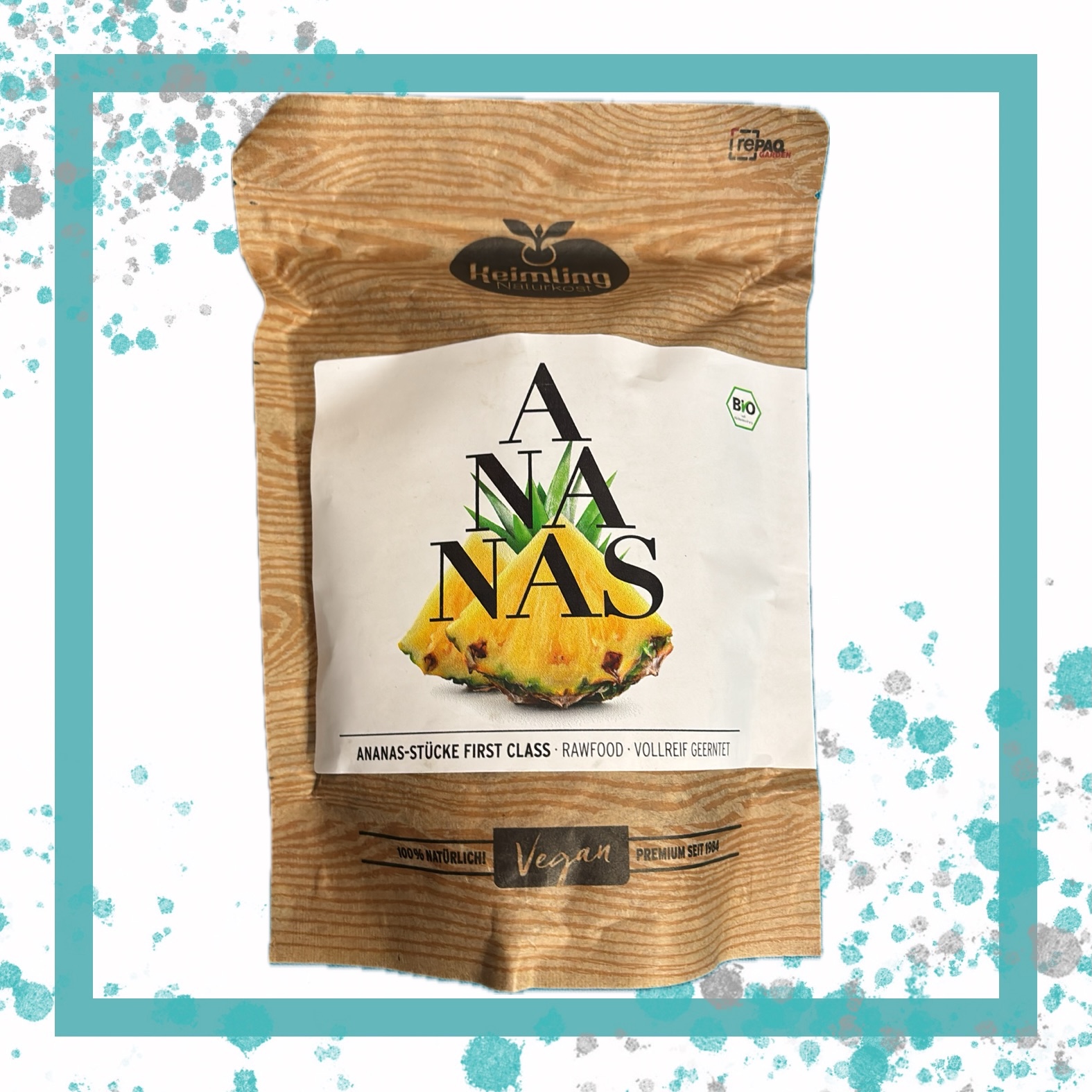 Fruchtiger Genuss für den Sommer: Getrocknete Bio-Ananas 🍍☀️
