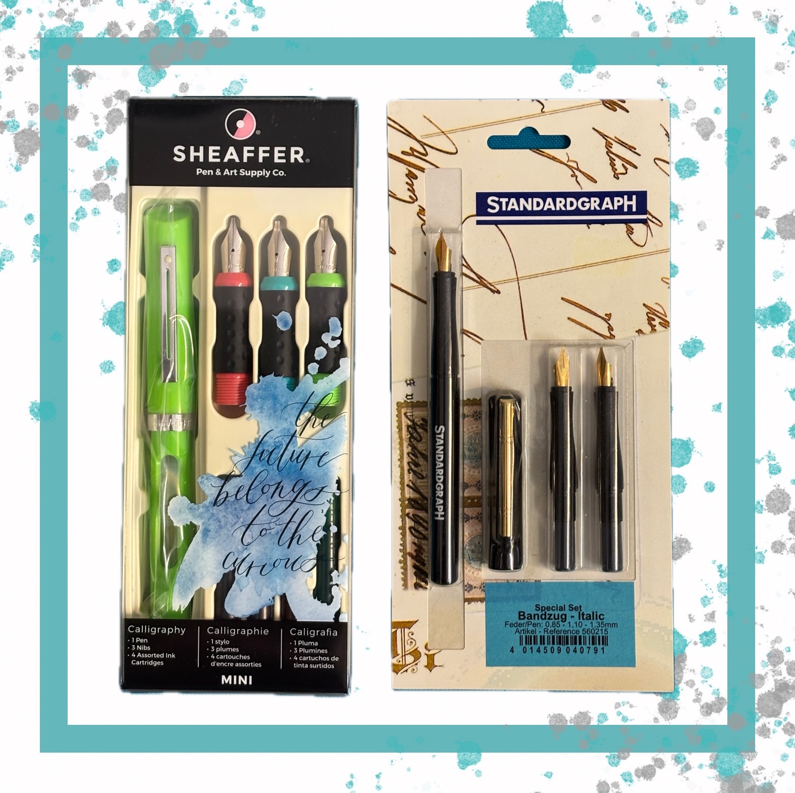 Kreativität mit Füller und Feder – unsere Kalligrafie-Sets ✒️